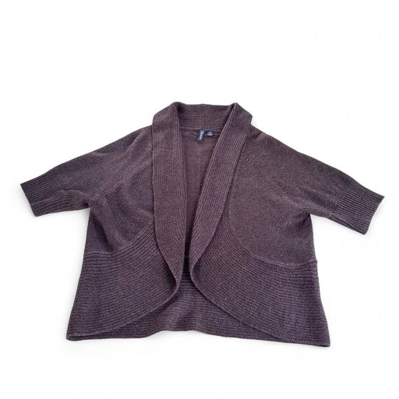 Relativity Crop Women's Brown with gold & sparkles size PM - Picture 1 of 8